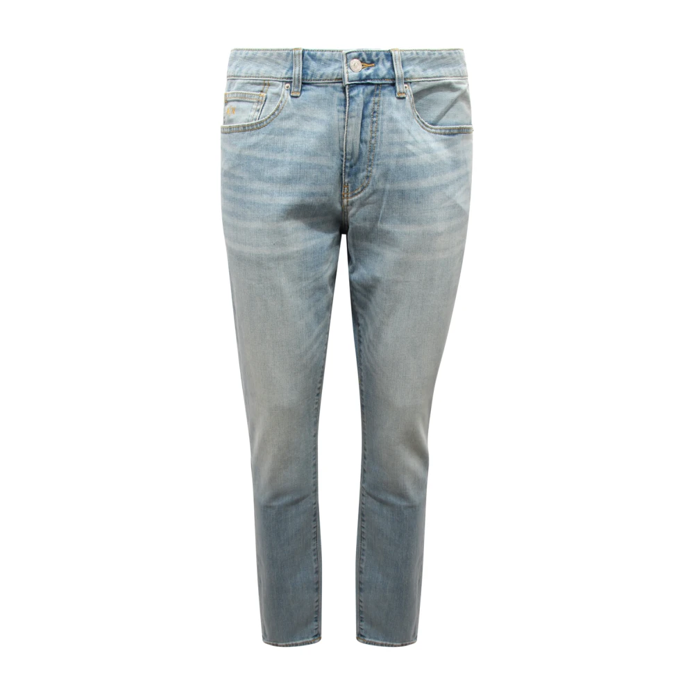 Armani Men's Blue Slim Fit Jeans, W32, J14 Skinny Trousers