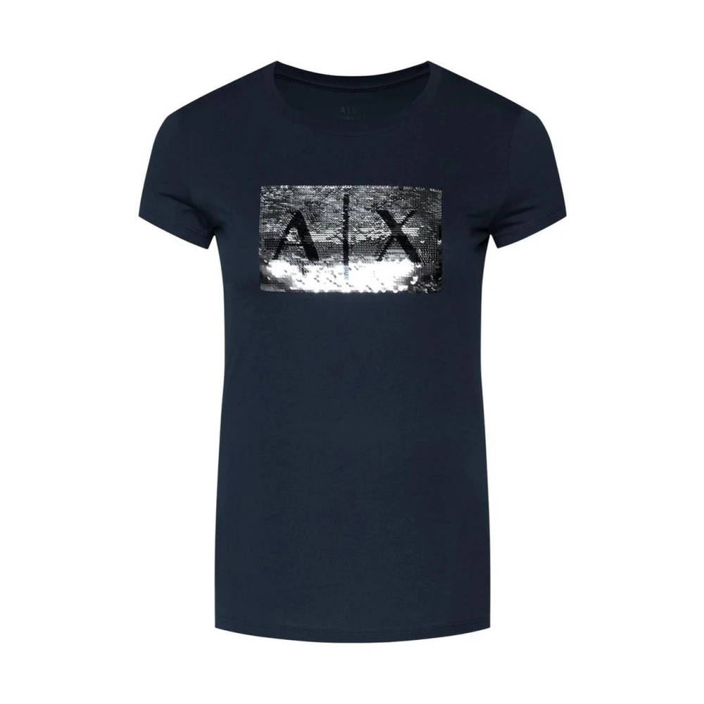 Armani Exchange Donna Blu Top, L, New, - Immagine 5