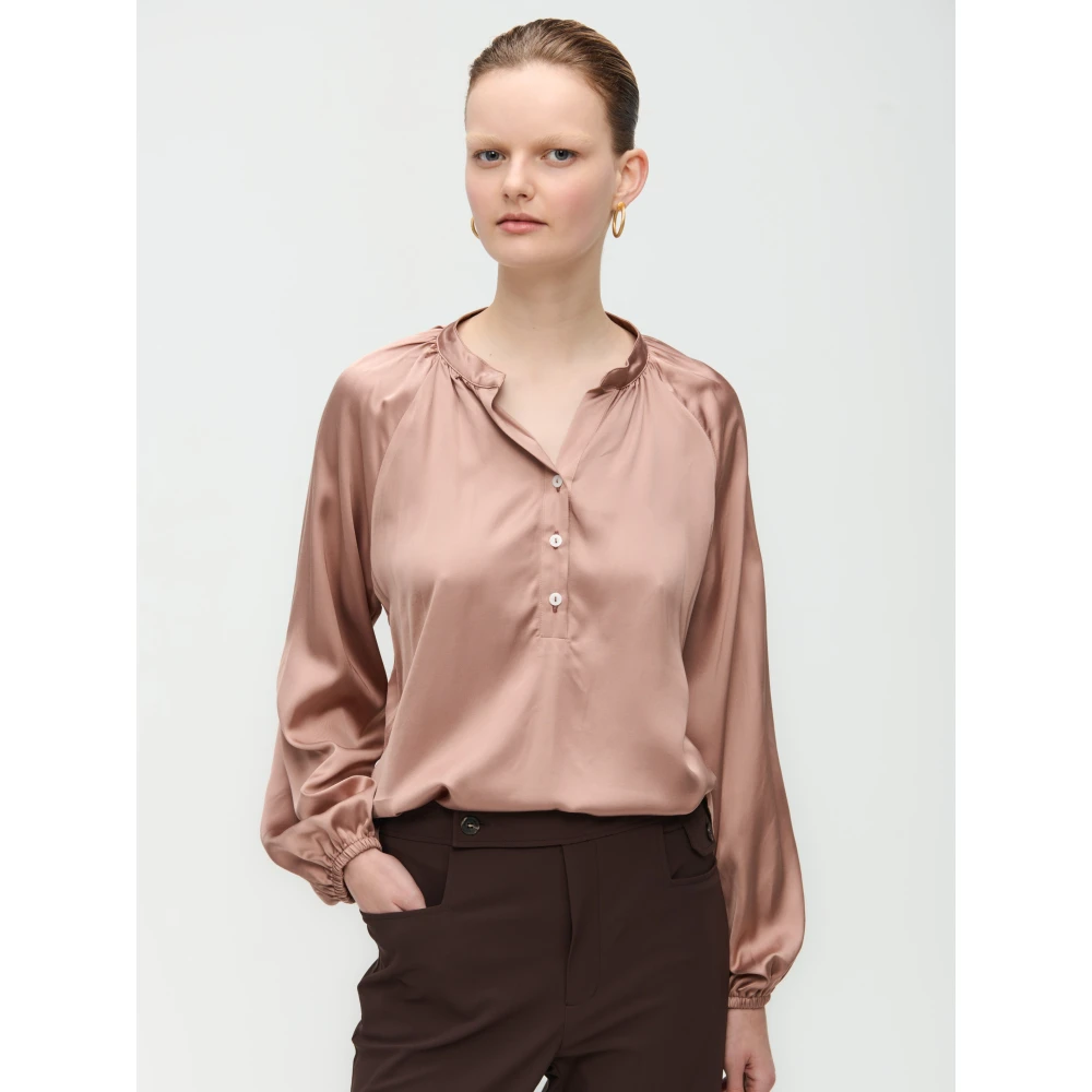 Jane Lushka Franc Blouse Pink Dames