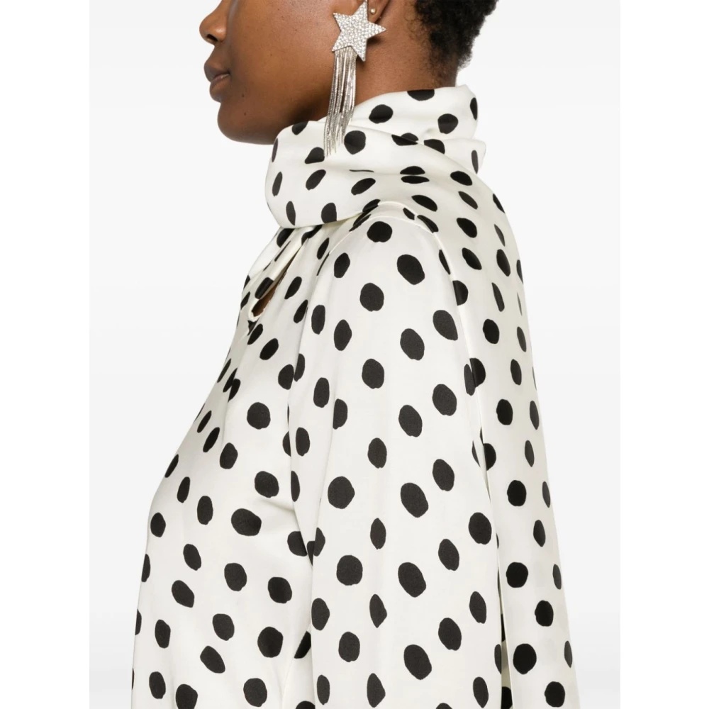 Msgm Maxi Jurk Wit White Dames