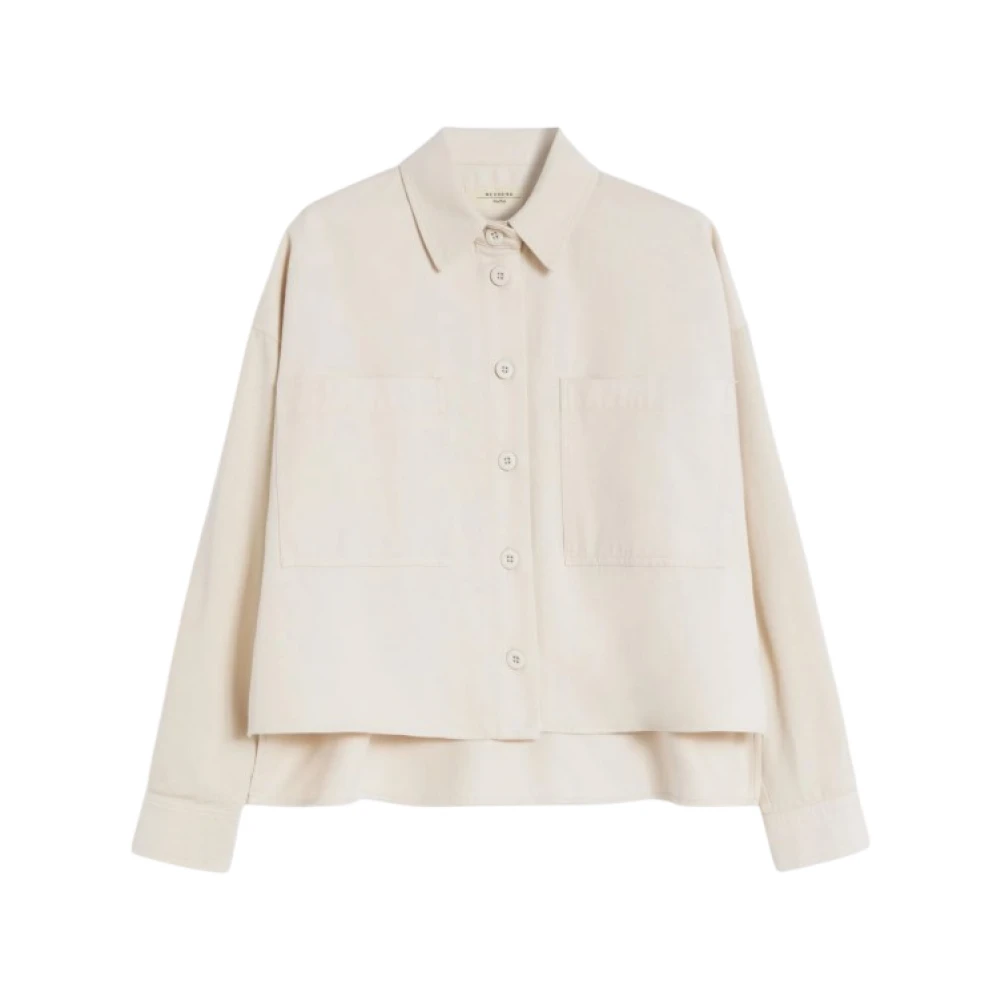 Weekend Max Mara Women's Beige Straight-Fit Shirt - Shirts - Xs - Blouses & Shirts