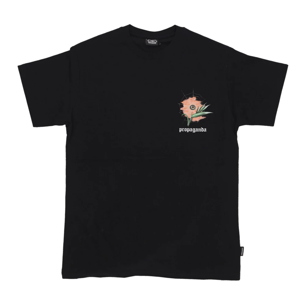Propaganda Zwarte Apocalypse Tee Korte Mouw T-shirt Black Heren