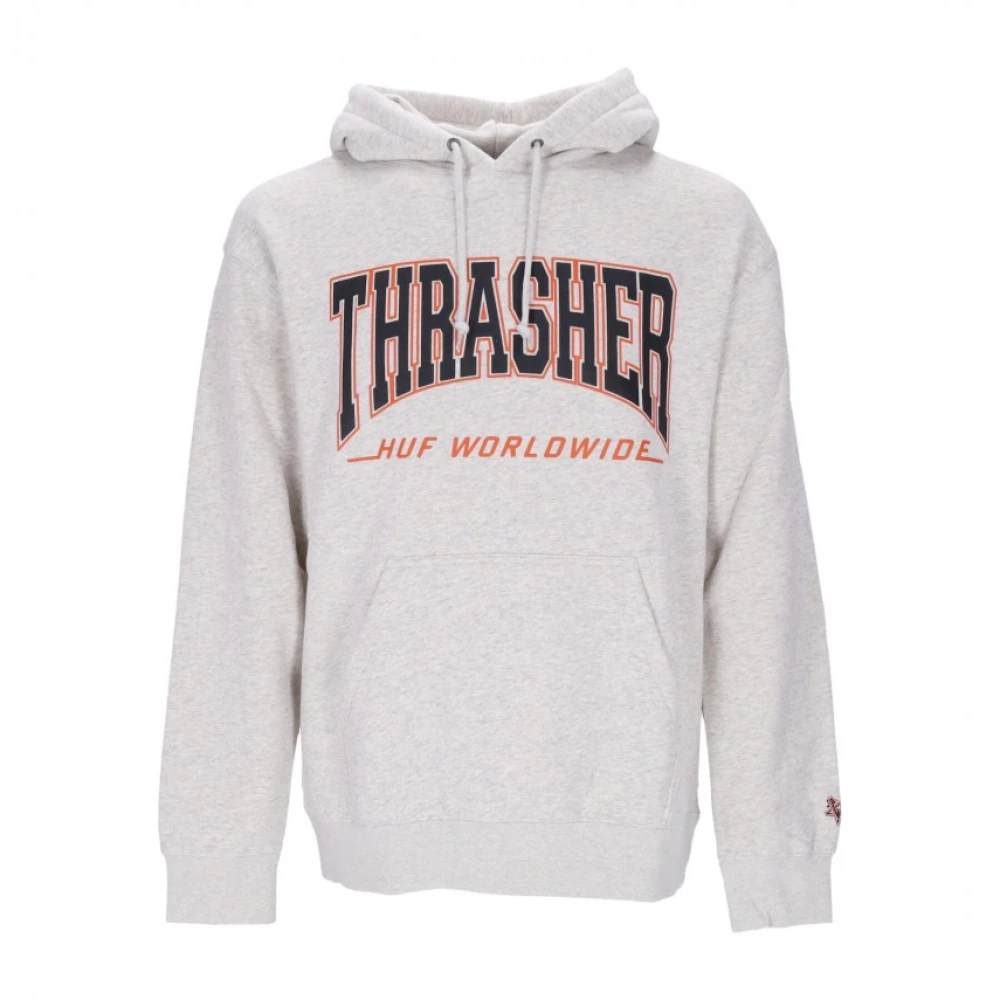 Huf Men's Gray Hoodies - Hoodies - Xl - Sweatshirts & Hoodies