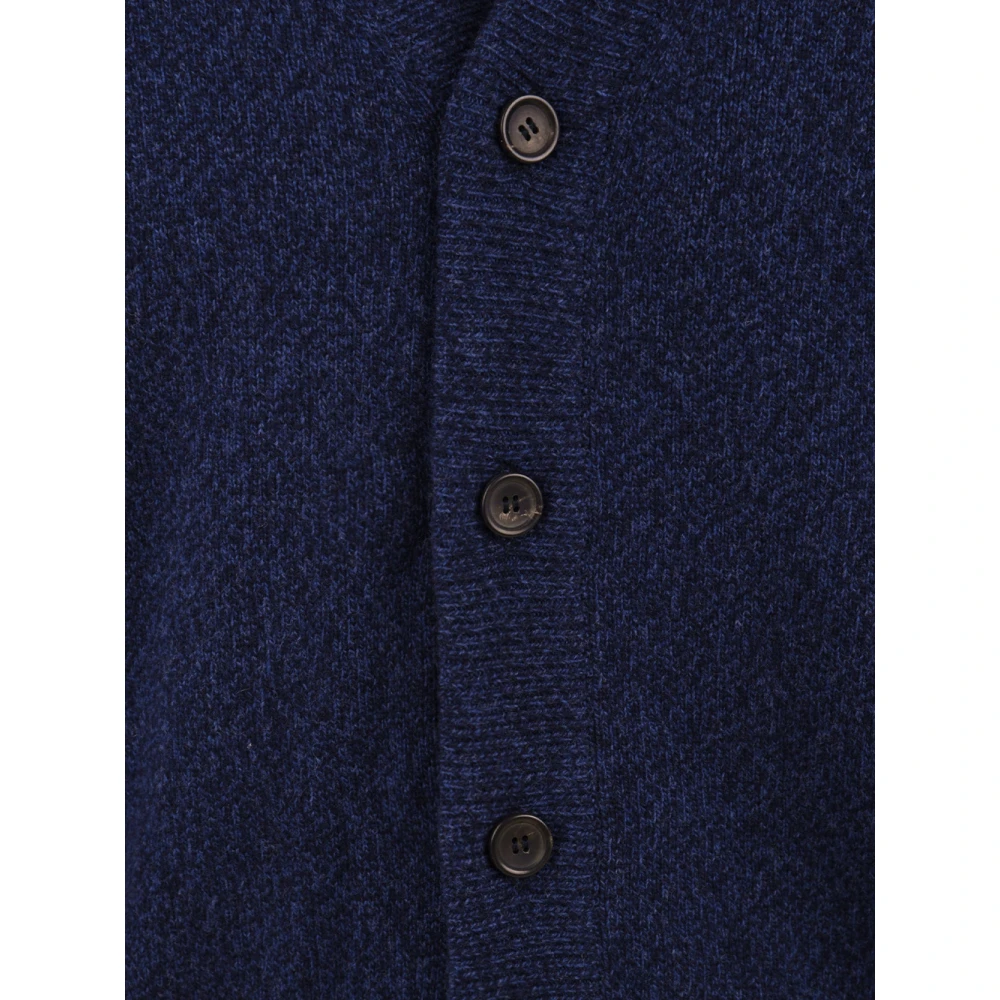 PS By Paul Smith Blauwe Cardigan Sweater Model M2R-535X-L21935 Blue Heren