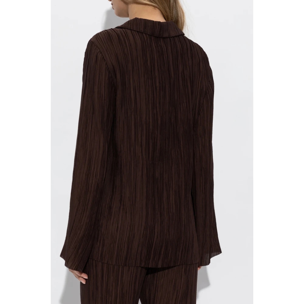 Cult Gaia Shirt Alyona Brown Dames