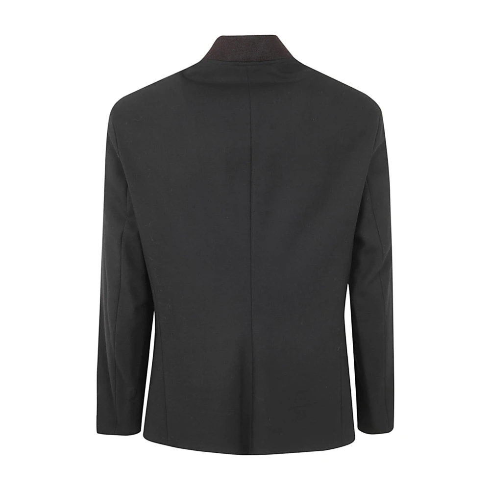 Emporio Armani Light Jackets Black Heren