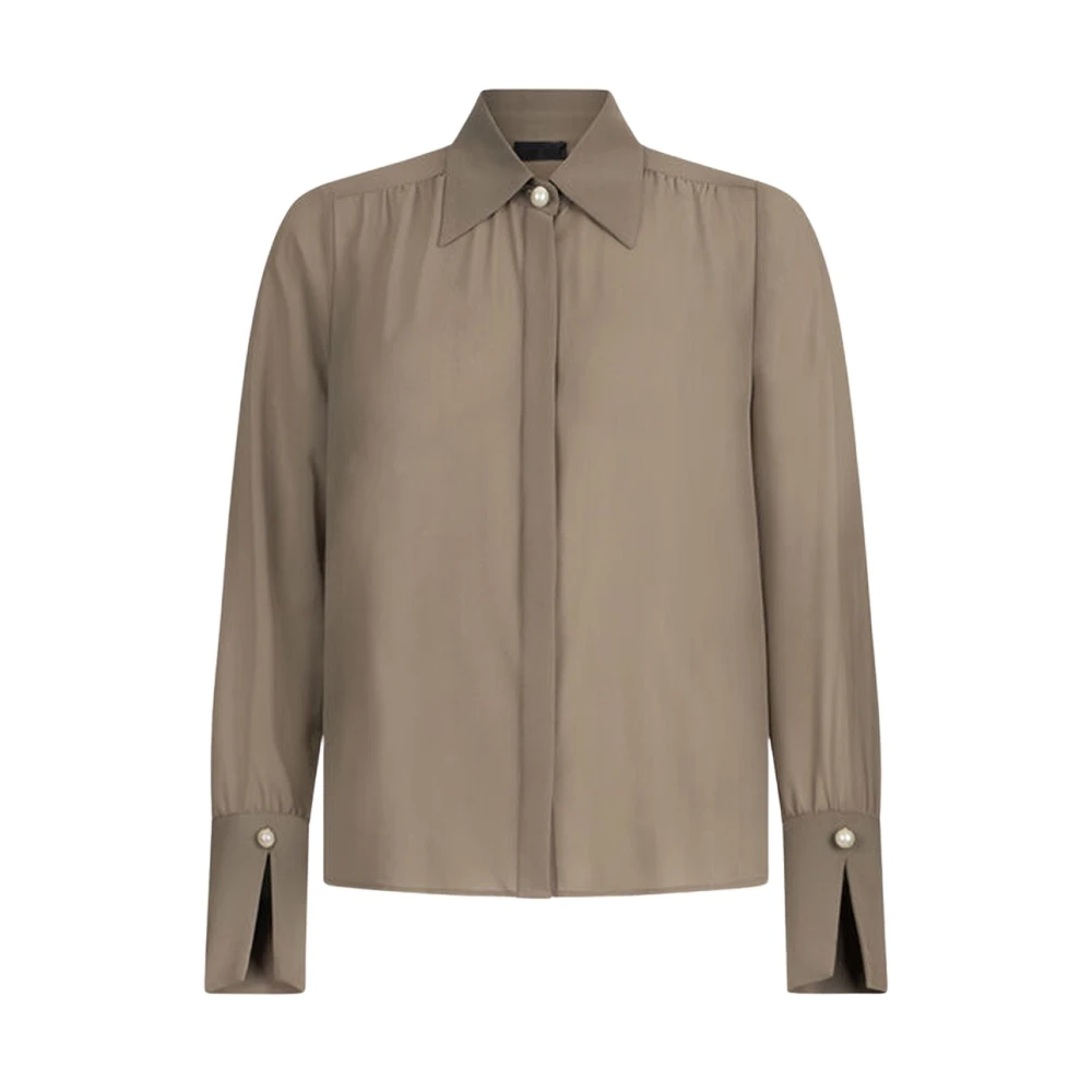 Liu Jo Donna Verde Camicia Trasparente