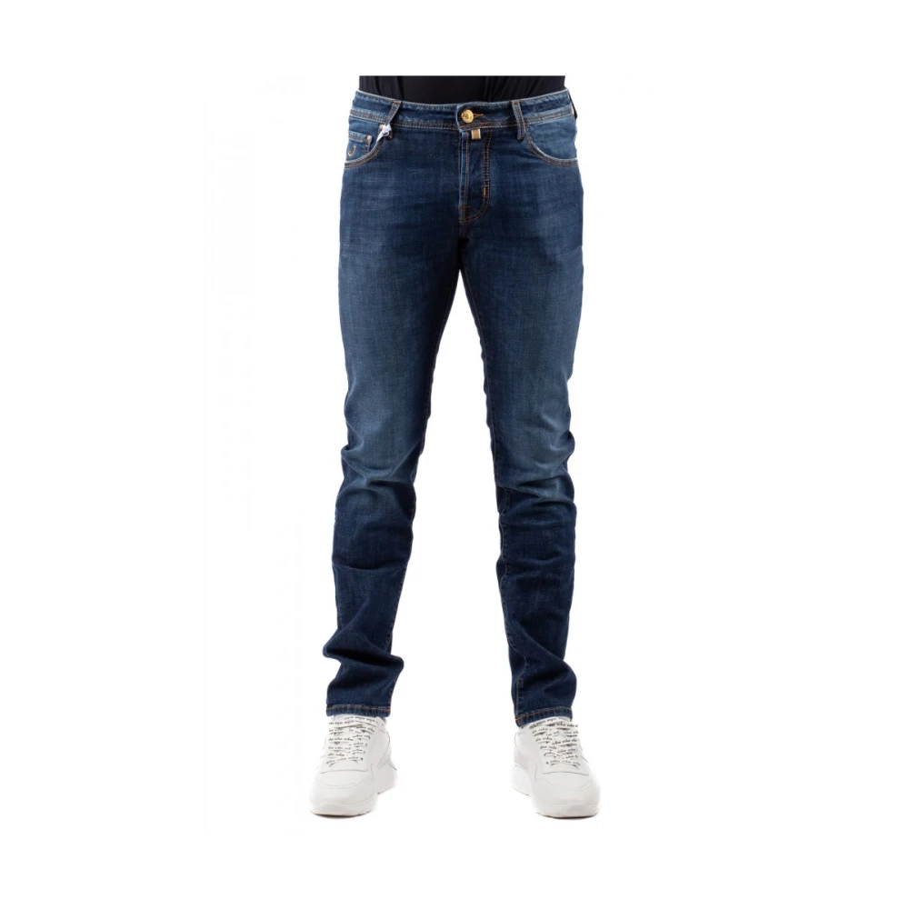 Jacob Cohën Heren Jeans Stijlvolle Denim Collectie Blue Heren