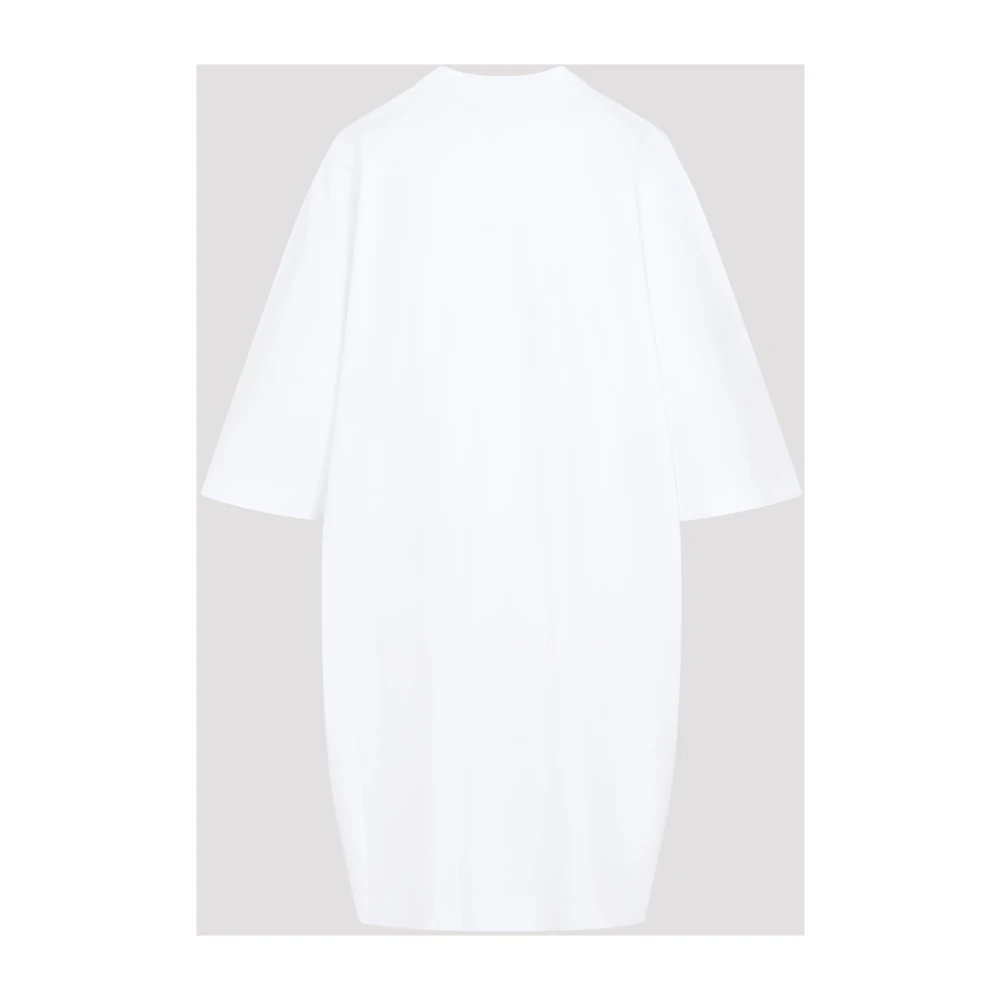 Moschino Witte Jurk voor Vrouwen Aw24 White Dames
