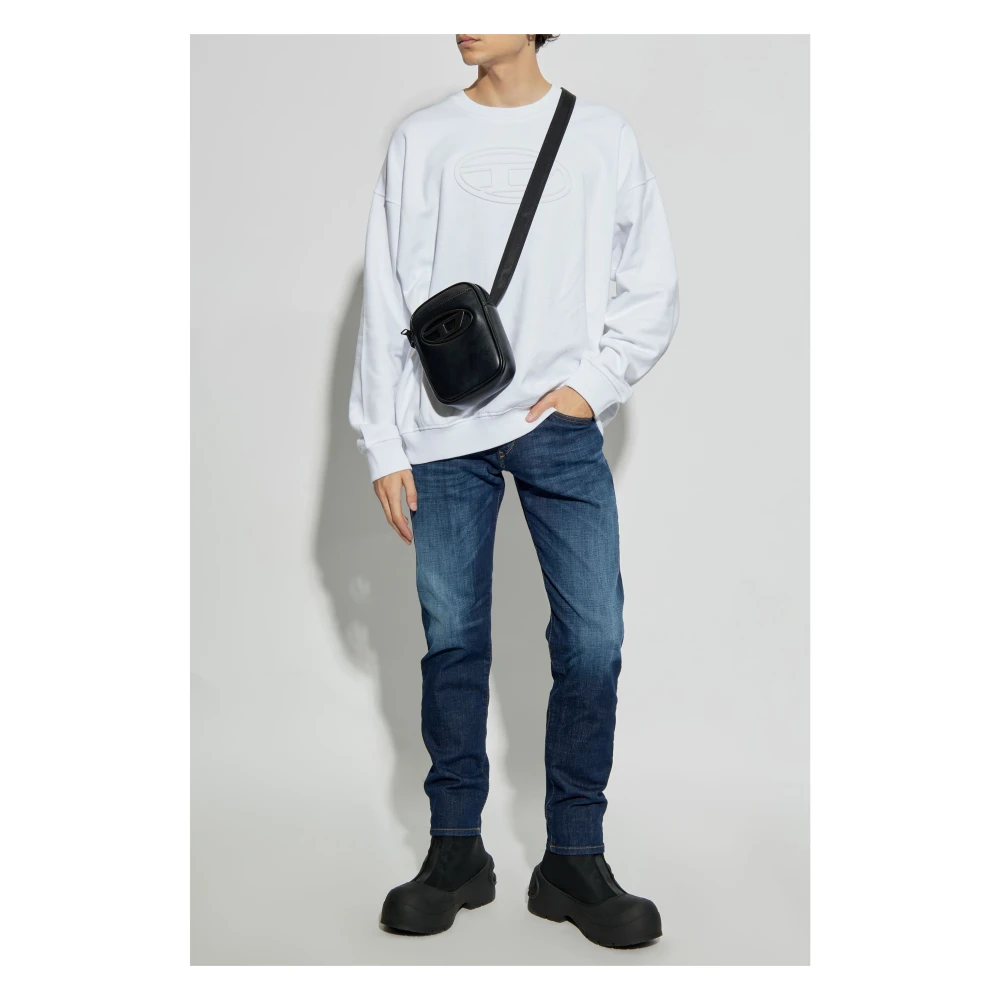 Diesel Blauwe Denim Jeans 5-Pocket Stijl Blue Heren