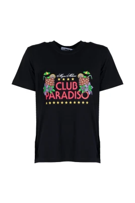 T-shirt Casual med logotryck