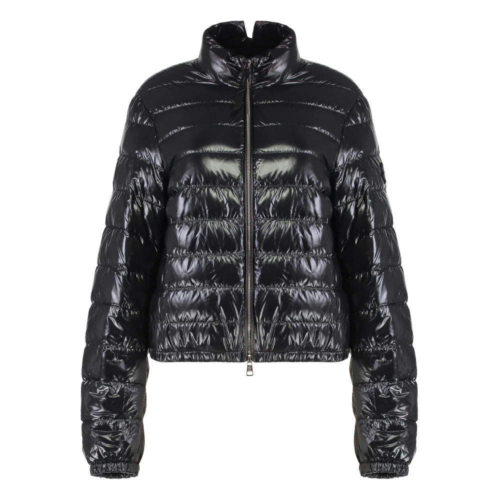 Moncler Black Knut Full Zip Down Jacket - Female - Down Jackets - Xs - Jackets