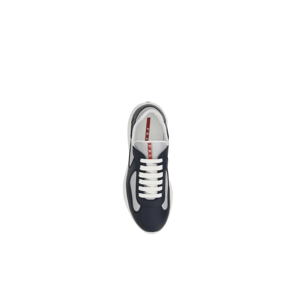 Prada Cup Sneaker Blue Heren