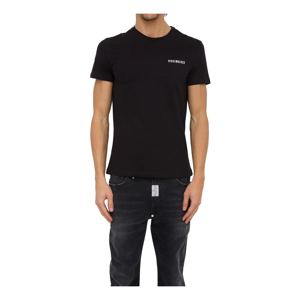 Bikkembergs Men's Black T-Shirt - T-Shirts - L - Tops
