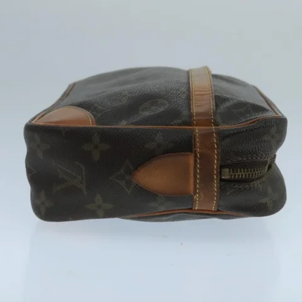 Louis Vuitton Vintage Pre-owned Canvas clutches Brown Dames