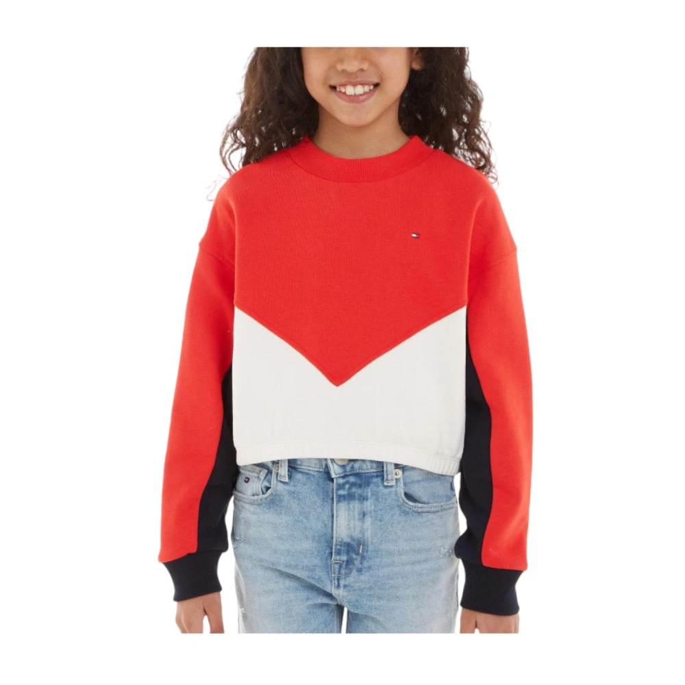 Tommy Hilfiger Women's Colorblock Crew Sweatshirt