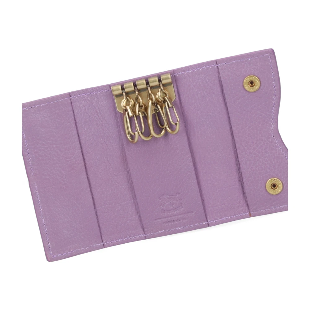 Il Bisonte Trendy Keyrings for Your Style Purple Dames