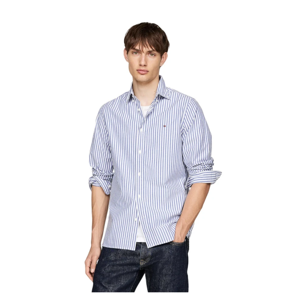 Tommy Hilfiger Lange mouwen overhemd Blue Heren