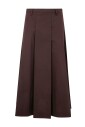 jupe-a-line-marron-avec-passants-de-ceinture