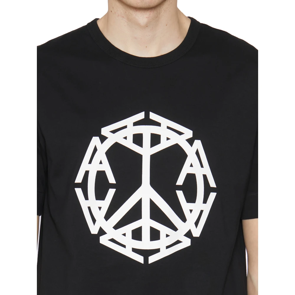 1017 Alyx 9SM Katoenen Print T-Shirt Black Heren