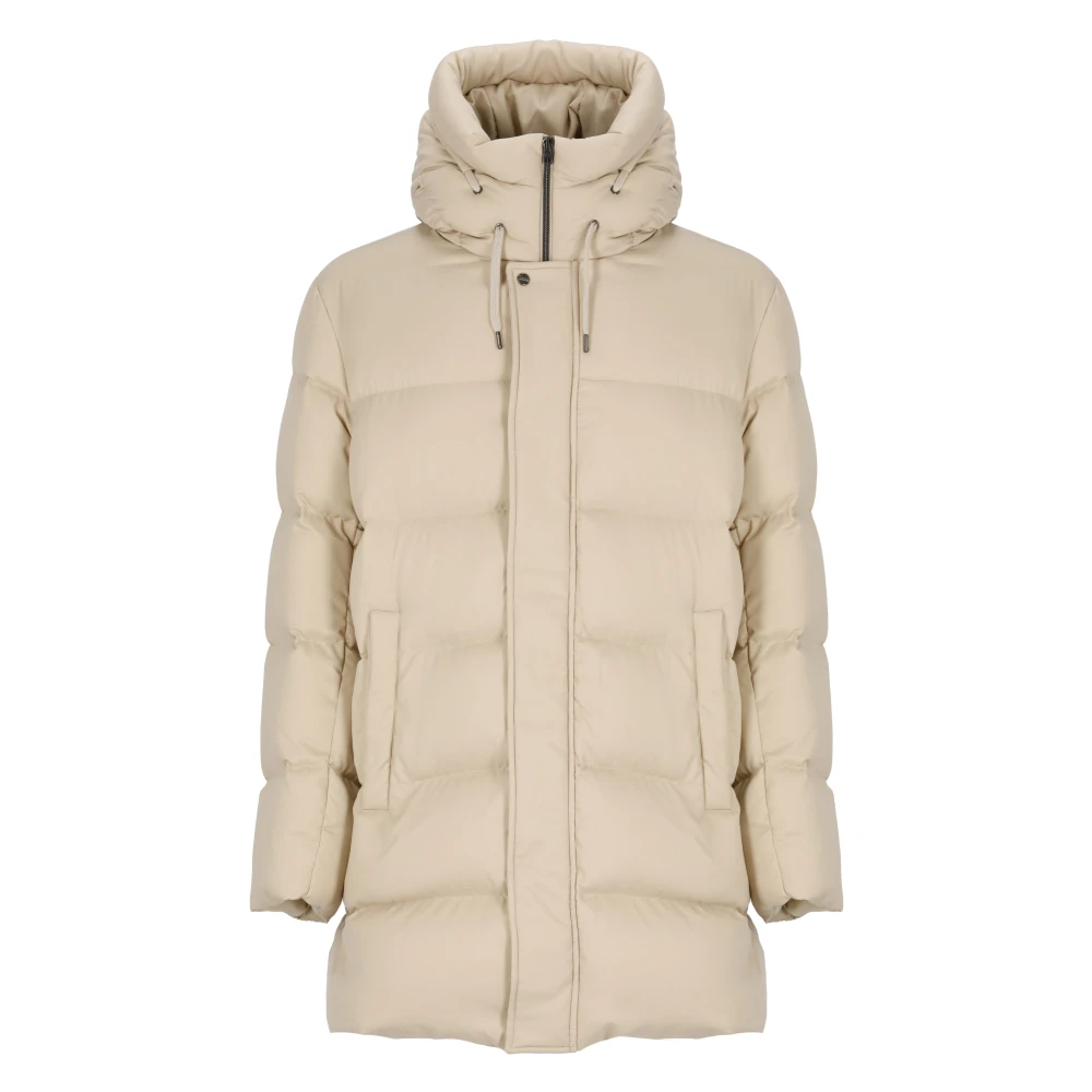 Herno Beige Donsjas met capuchon Beige Heren