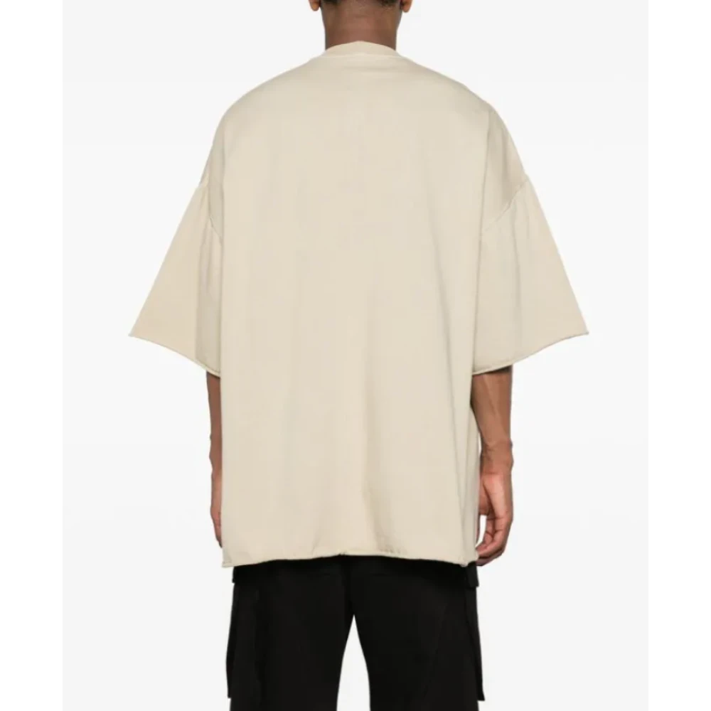Rick Owens Pearl T-Shirt Beige Heren