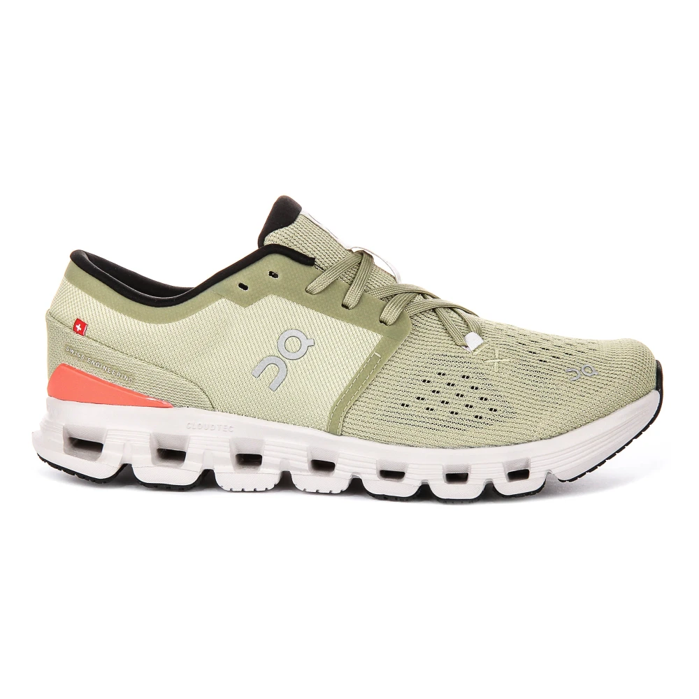 On Running Men's Green Cloud X 4 Trainers - Running Shoes - 11 Uk - Sport
