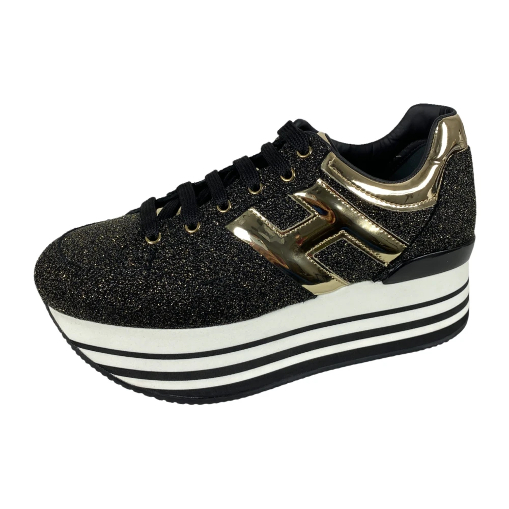 Hogan H283 Maxi 222 Allacc H Grande Dames Schoenen Zwart