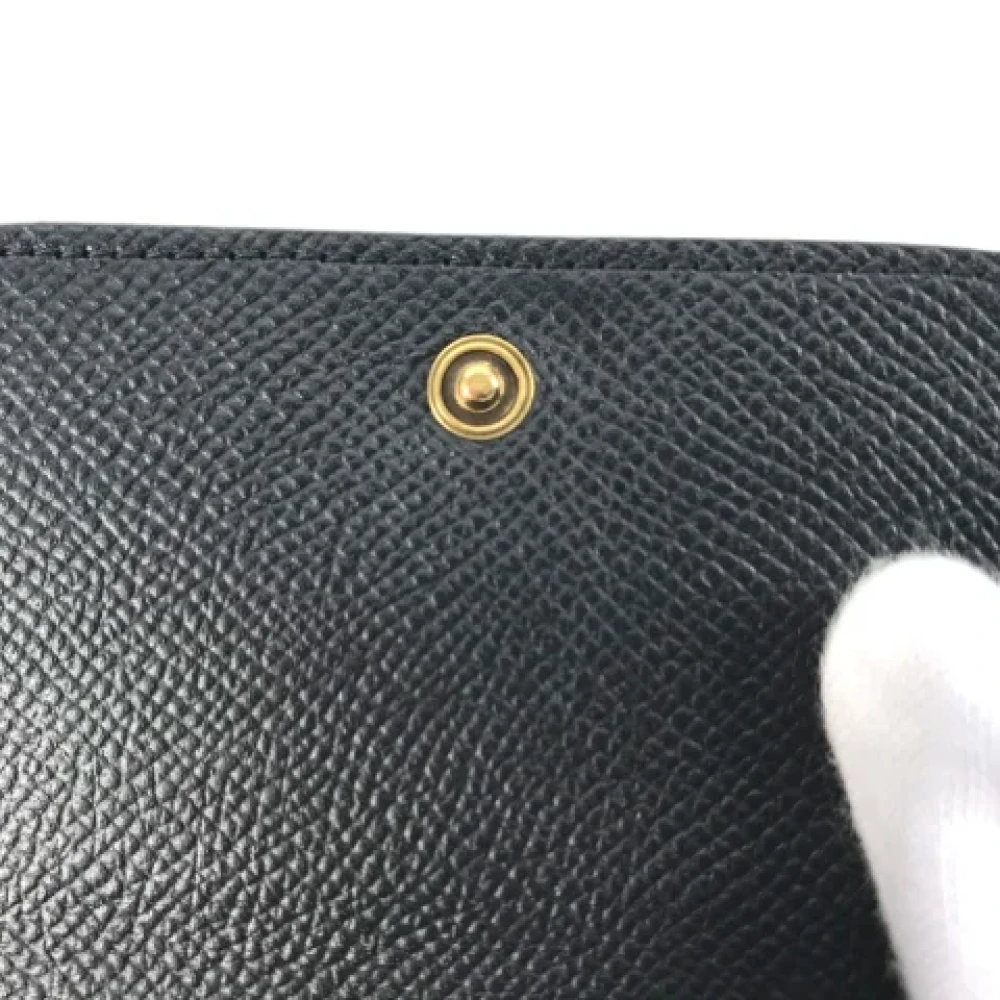 Balenciaga Vintage Pre-owned Leather wallets Black Dames