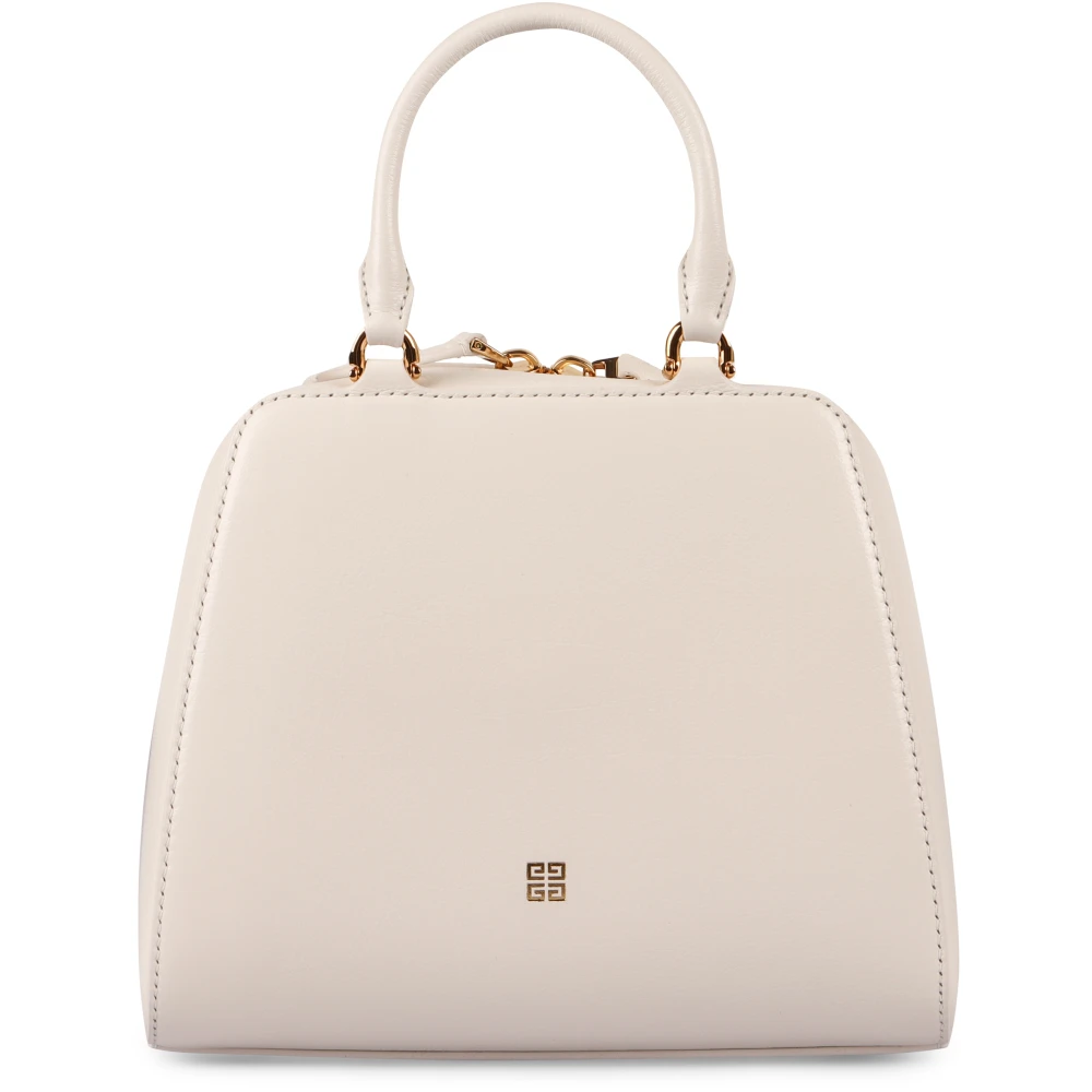 Givenchy Cube Mini Leren Tas Beige Dames