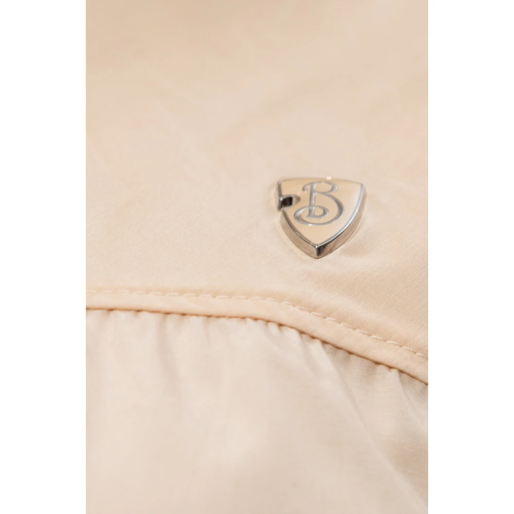 Burberry Jas met logo Beige Dames
