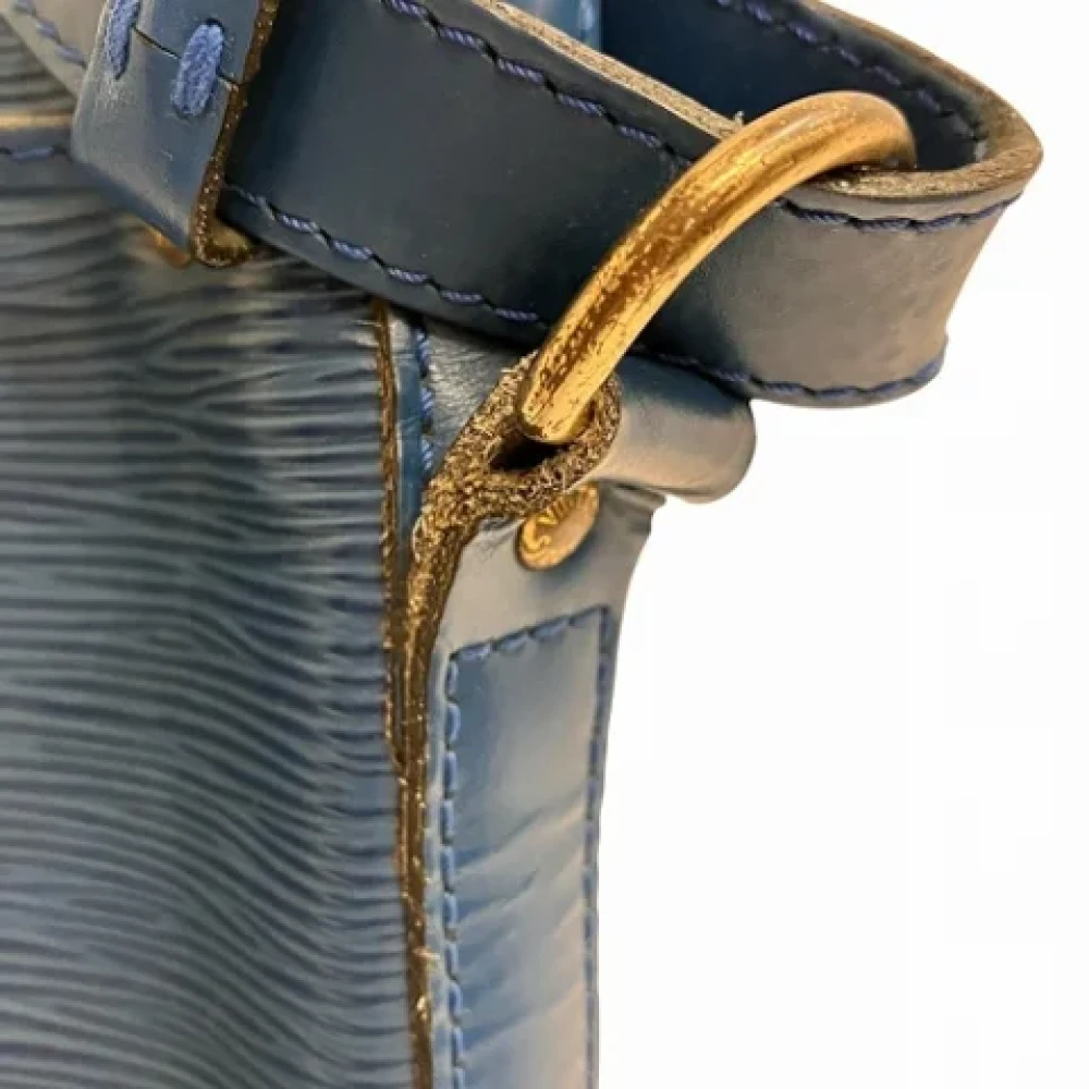 Louis Vuitton Vintage Pre-owned Leather shoulder-bags Blue Dames