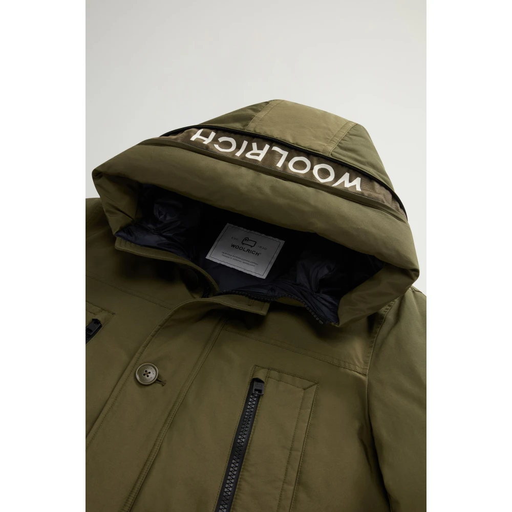 Woolrich Arctic Parka Evolution in Groen Green Heren
