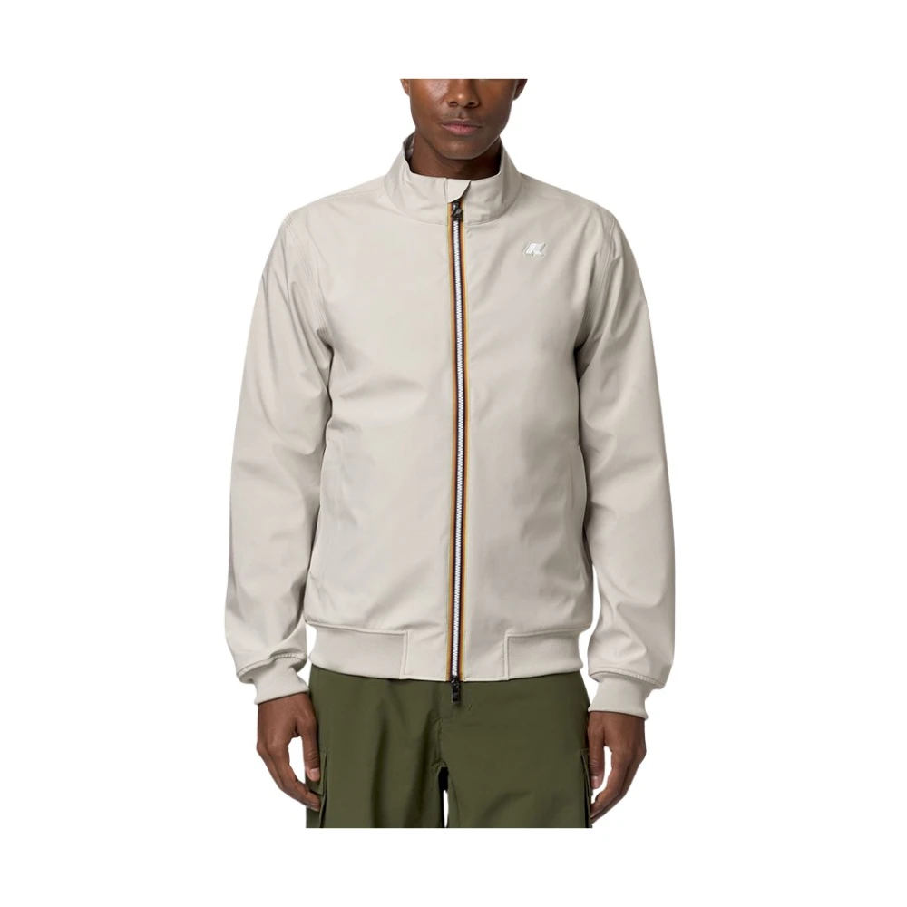 K-Way Herren Beige Jacken, Xlgröße: