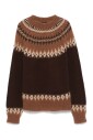 brown-sweater-intarsia-round-neck-wool