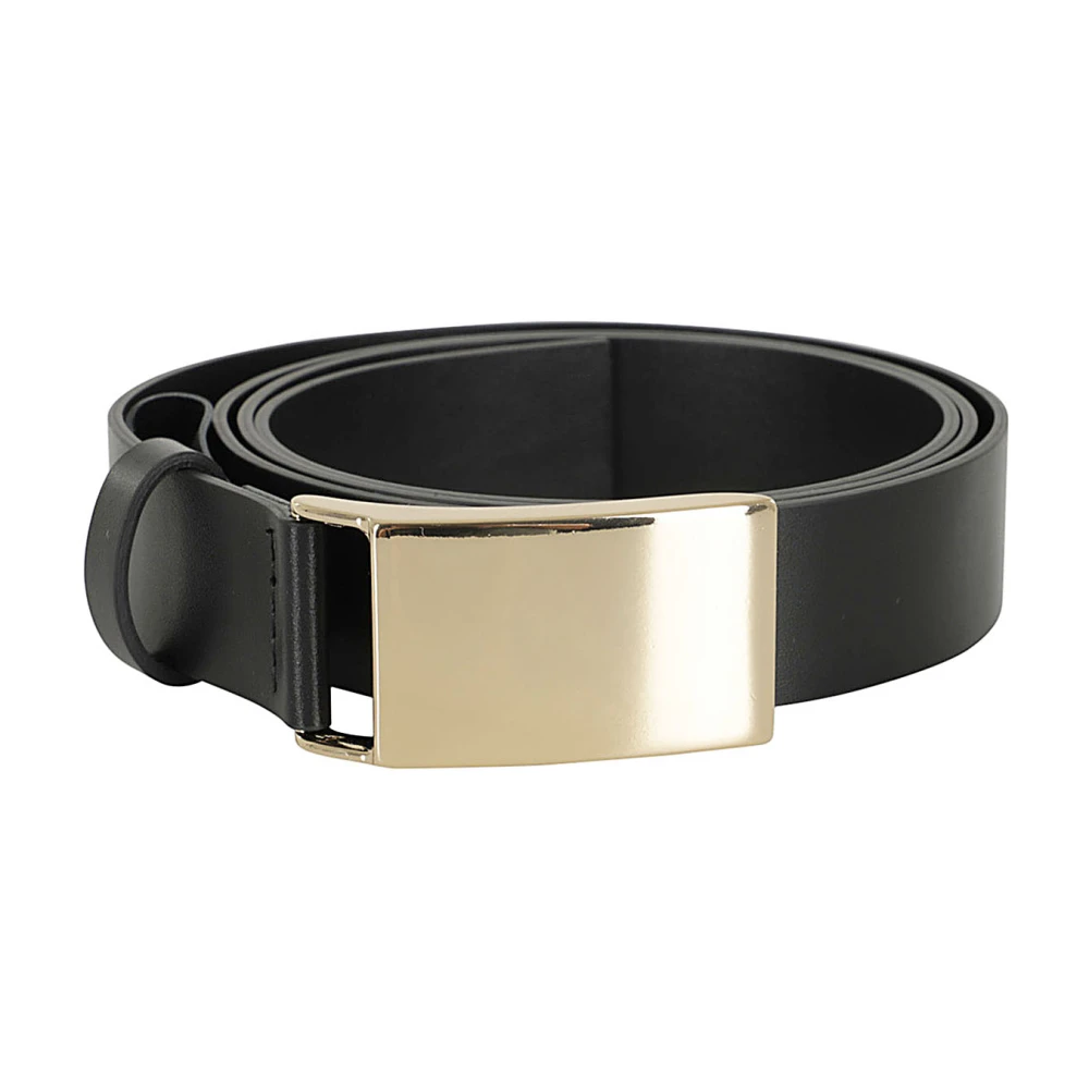 Erika Cavallini Bloemen Taille Riem Black Dames