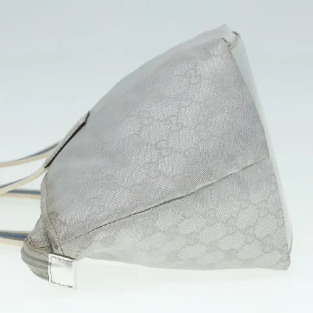 Gucci Vintage Pre-owned Canvas handbags Gray Dames