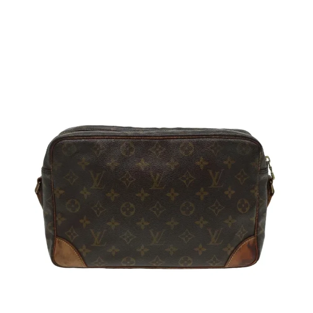 Louis Vuitton Vintage Pre-owned Canvas louis-vuitton-bags Brown Dames