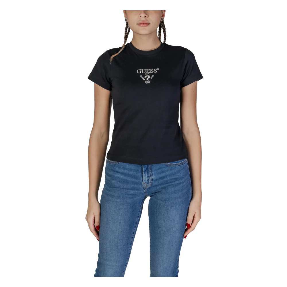 Guess - Tops > T-Shirts - Black - Guess - Modalova