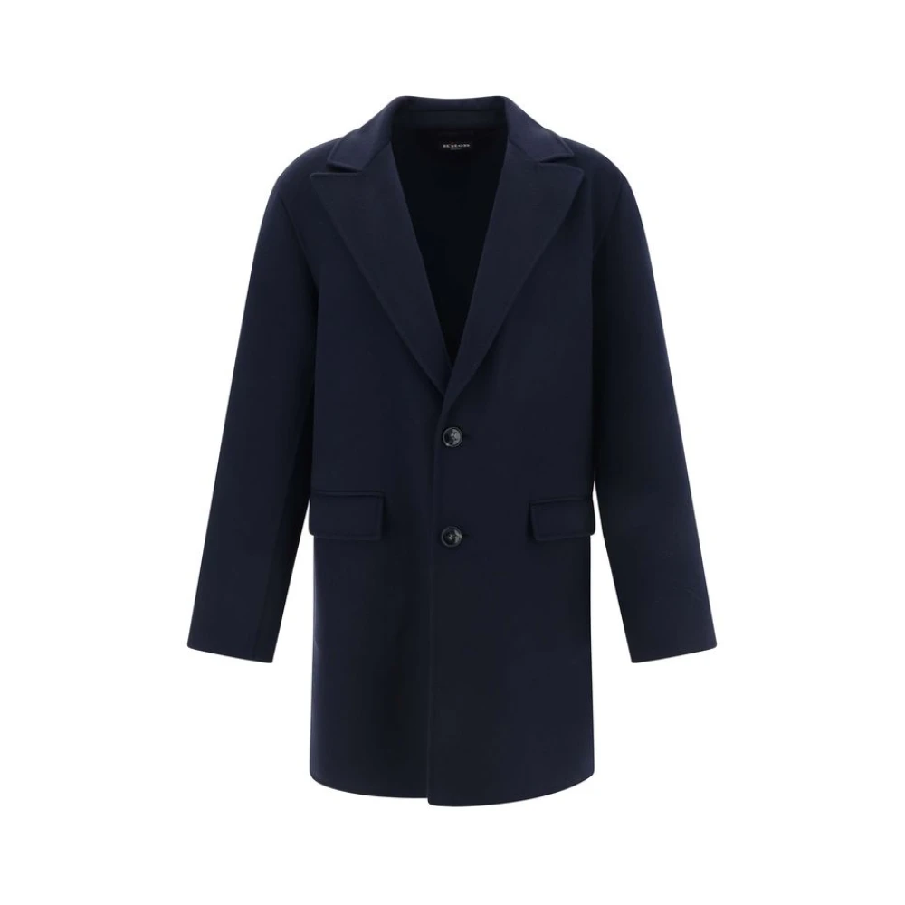 Kiton Kasjmierjas met klassieke revers Blue Heren