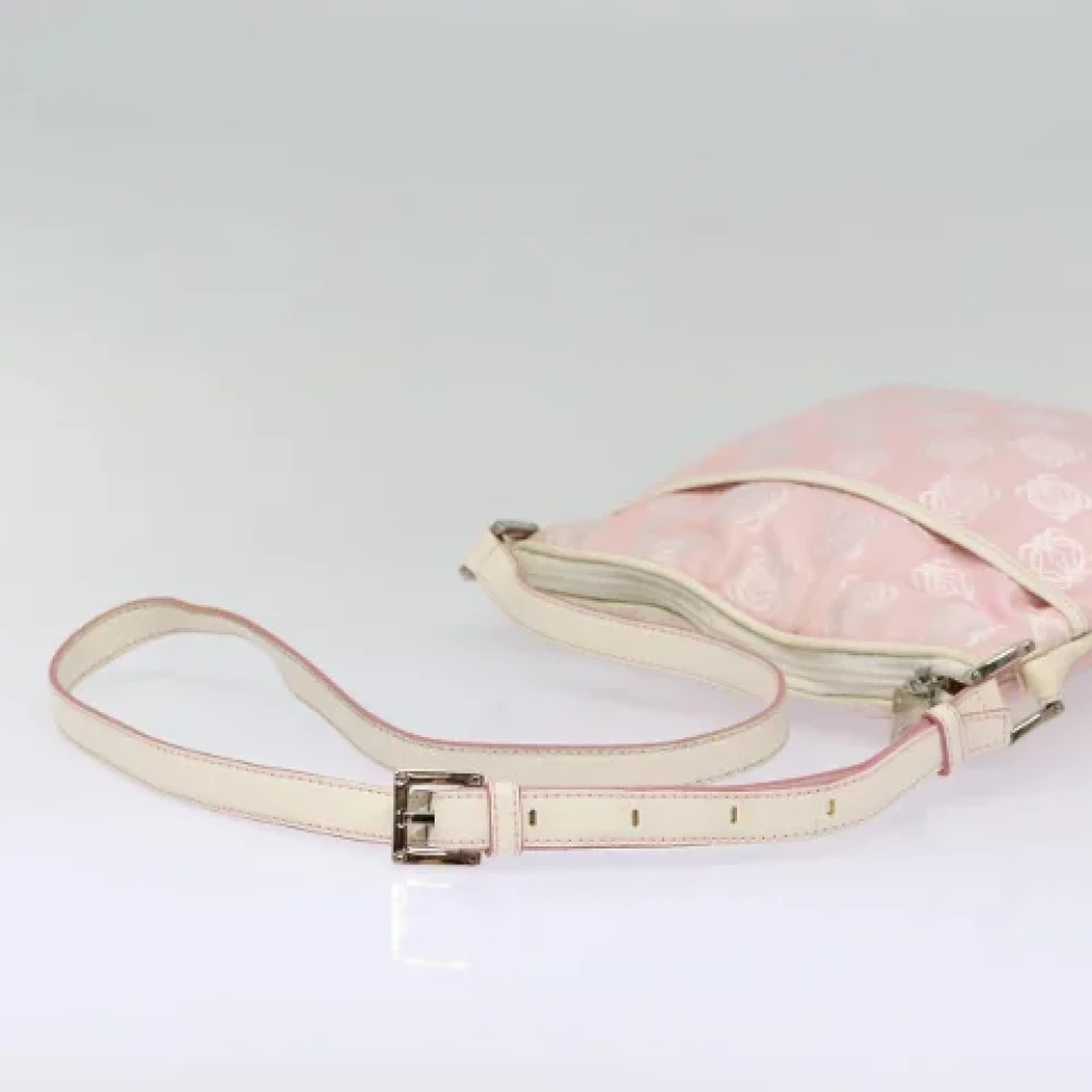 Loewe Pre-owned Canvas shoulder-bags Pink Dames