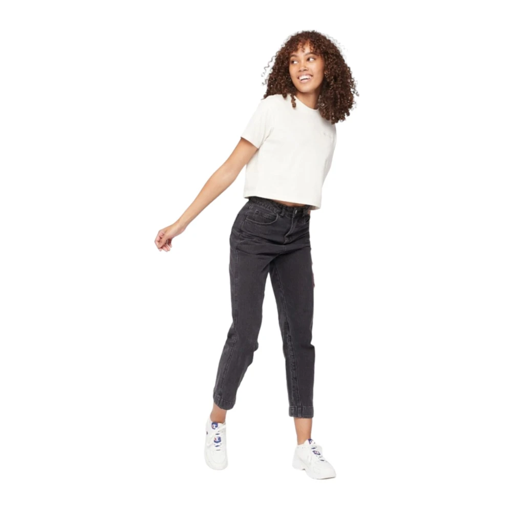 Champion Korte Mouw T-shirt White Dames