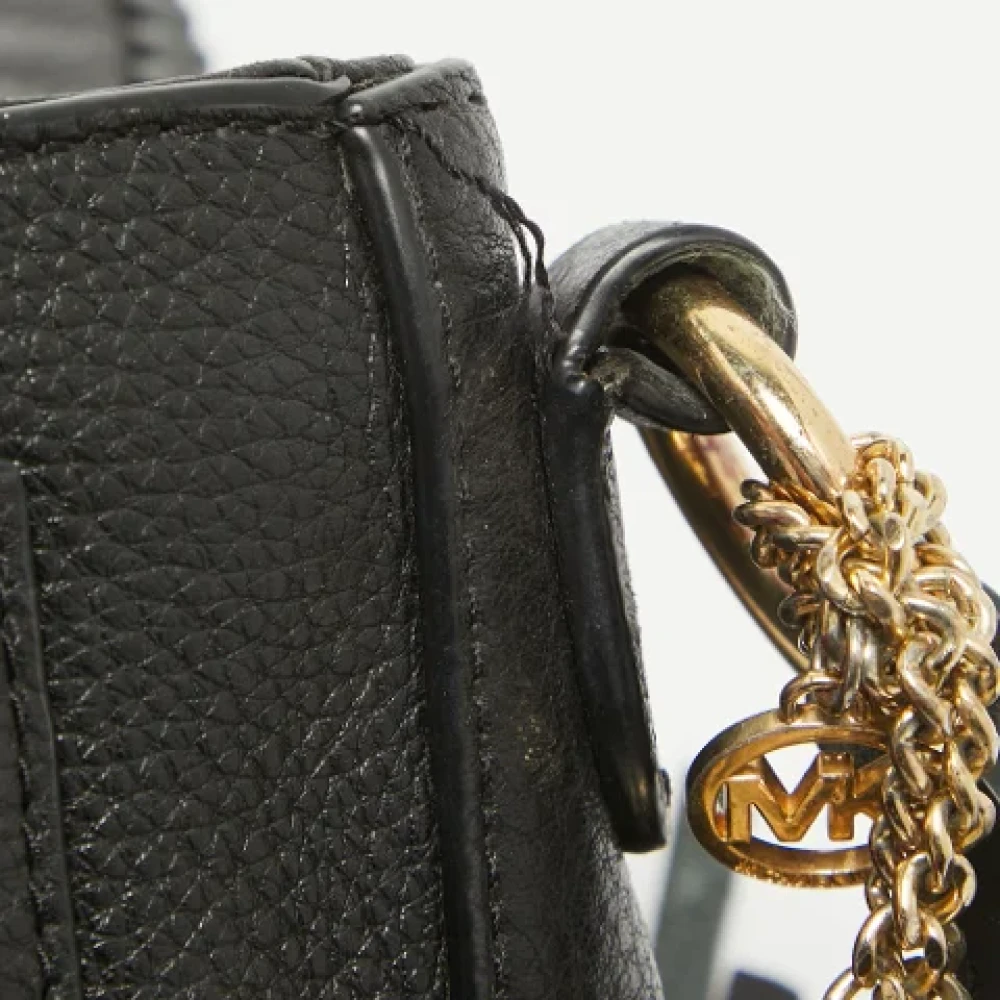 Michael Kors Pre-owned Leather crossbody-bags Black Dames
