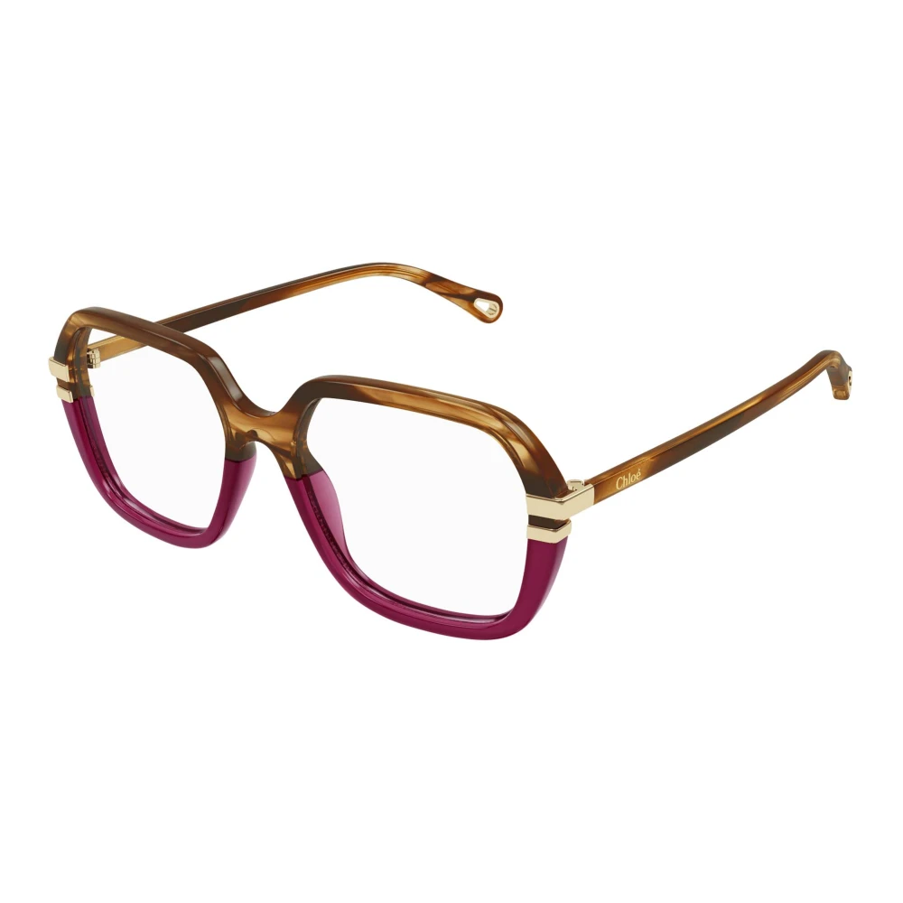 Chloé Unisex Brown Glasses, 55 Mm, Eyewear Frames