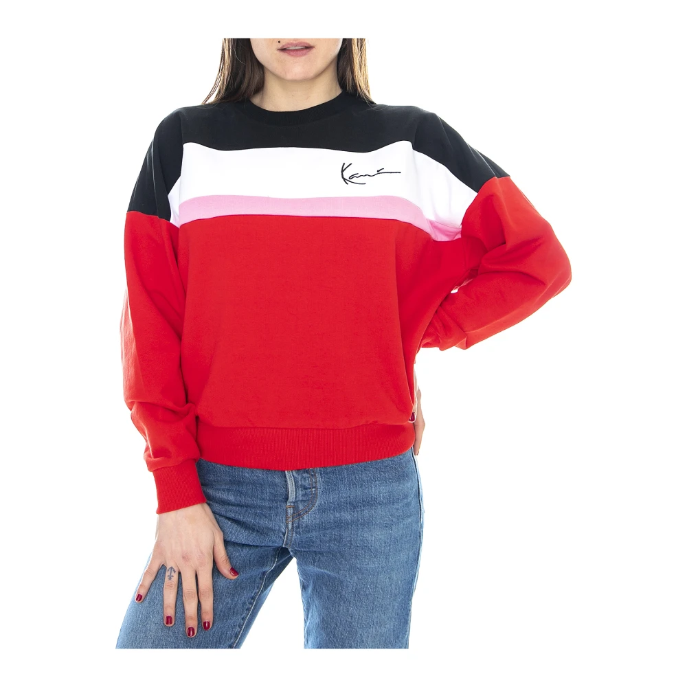 Karl Kani Sweatshirt Hoodies Red Dames