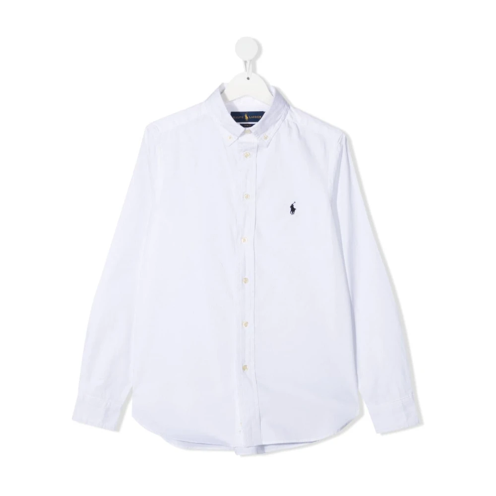 Polo Ralph Lauren Slim Fit Vit Skjorta White, Unisex