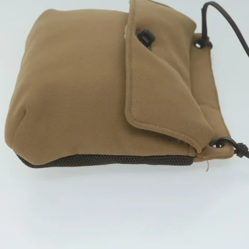 Miu Pre-owned Canvas shoulder-bags Brown Dames