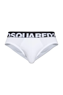 Cotton Briefs With Logo