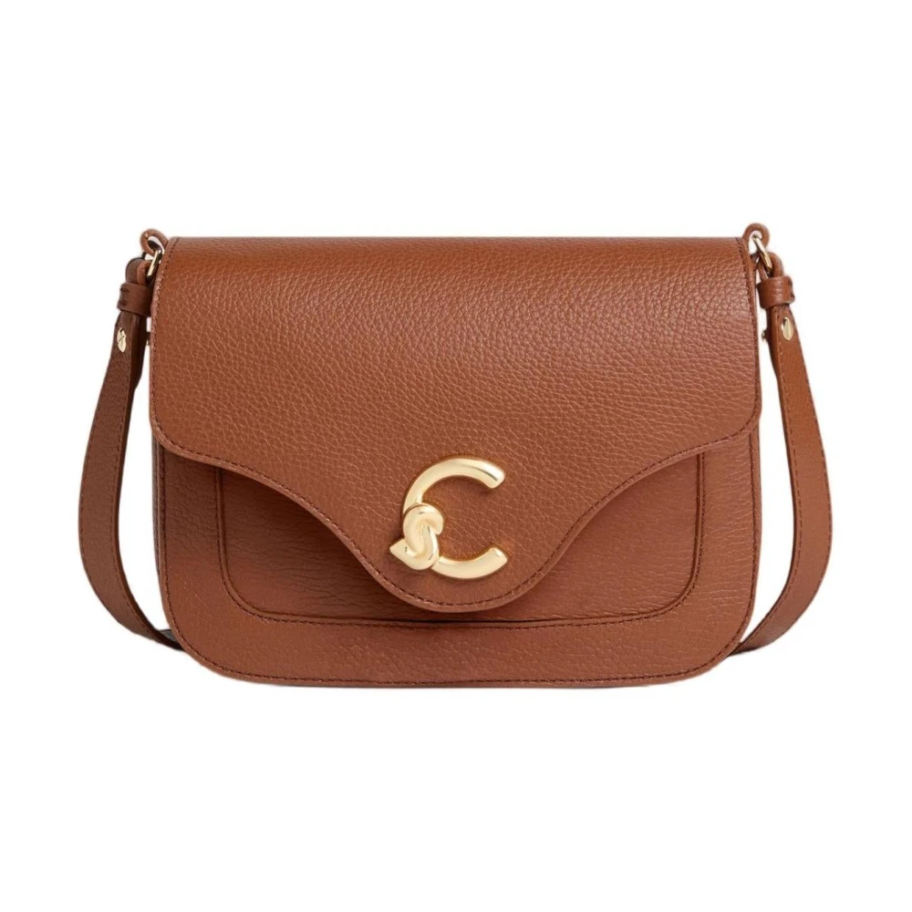 Coccinelle , Shoulder Bags, Female, Brown, One Size, C-Me Small