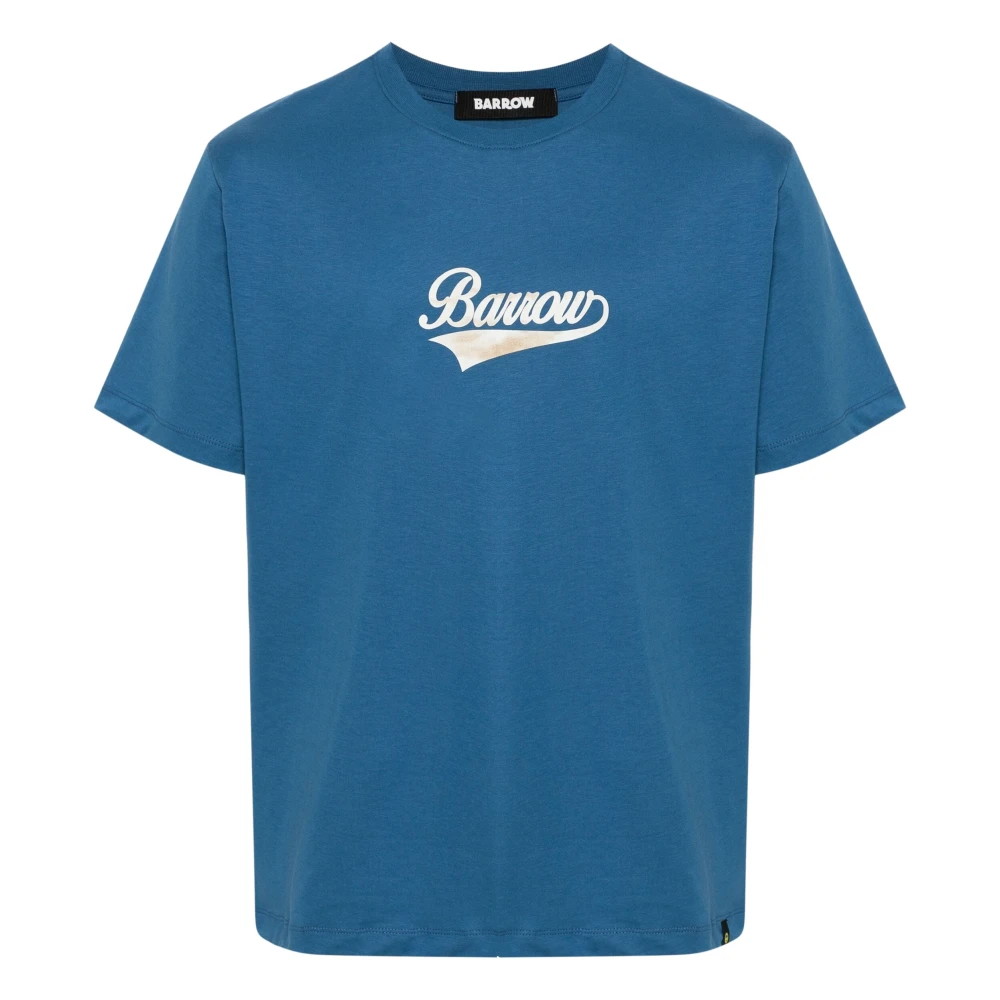 Barrow Deep Water Jersey T-Shirt Blue Heren